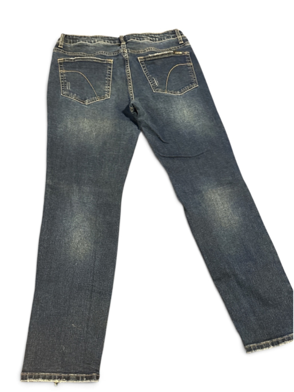 Joe's Jeans Distressed Ankle Jeans Blue Size 16 - Picture 4 of 6